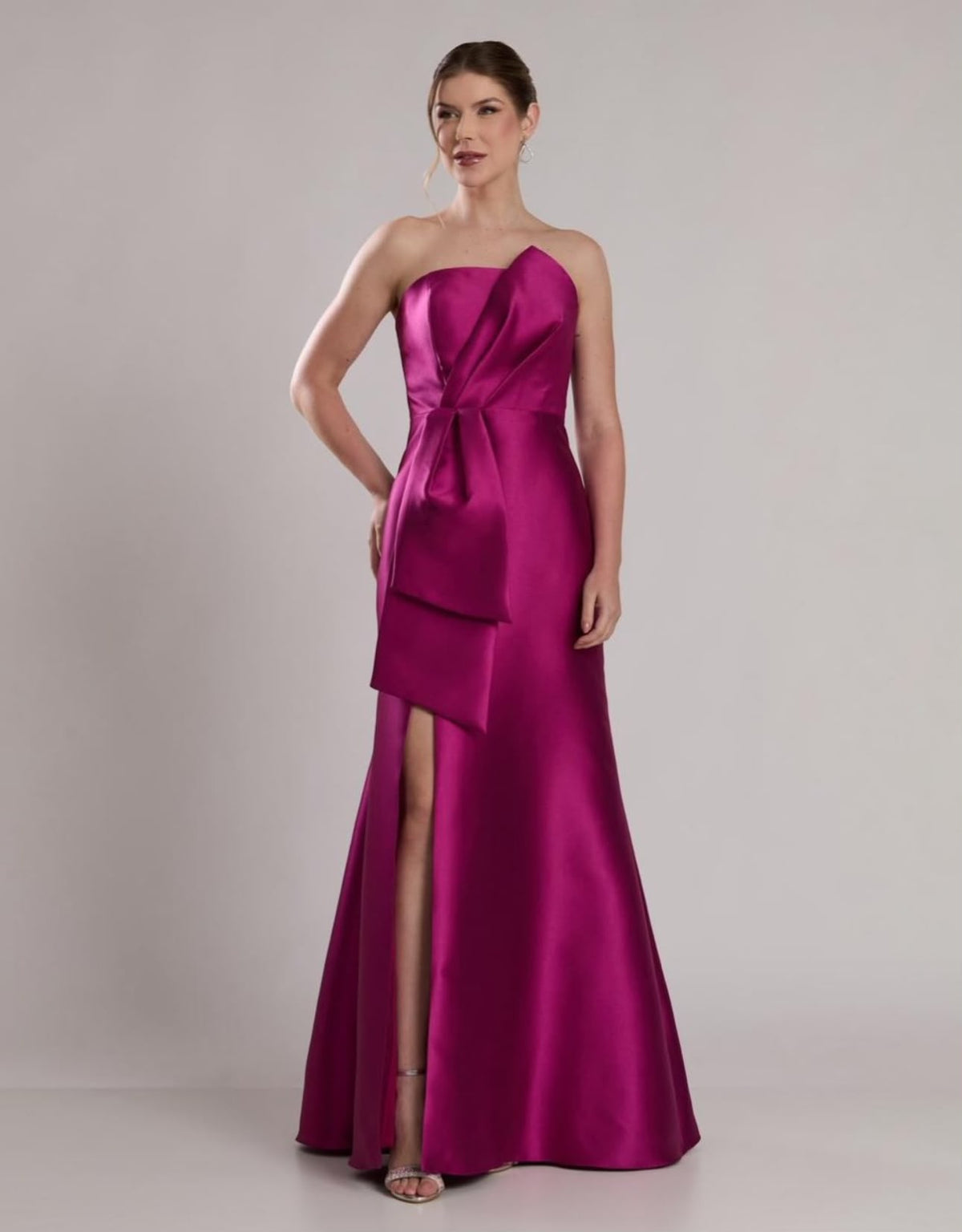 Vestido de Festa Longo Tomara que Caia - Cor Branco