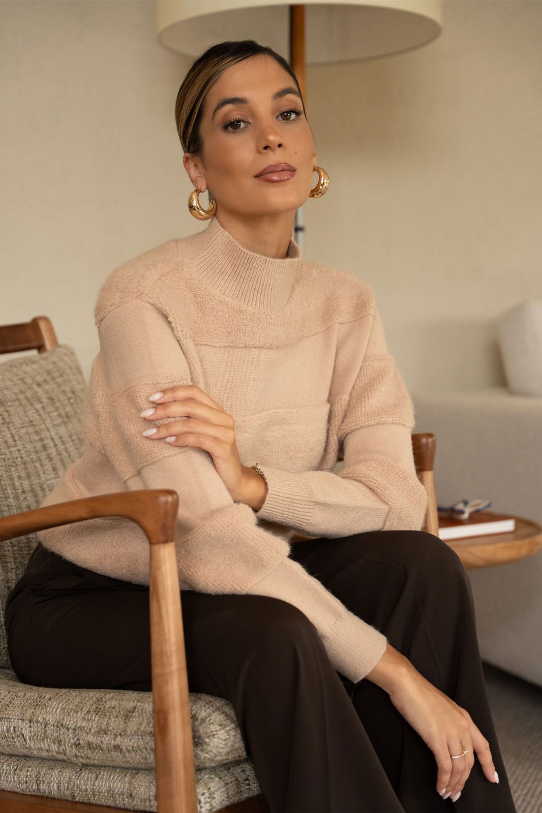 Camisola de Malha Texturizada  Ferrache