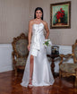 Vestido de Festa Longo Tomara que Caia - Cor Fusia